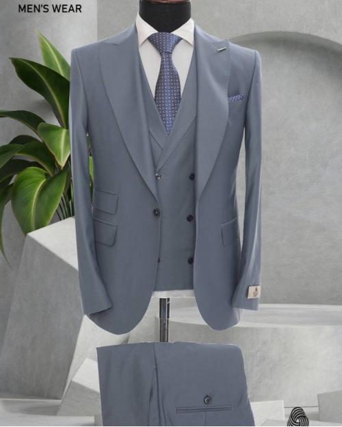 men's suit with vest