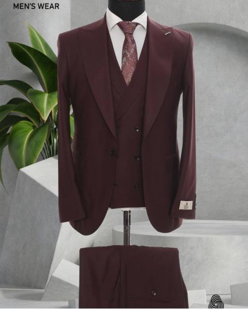 men's suit with vest