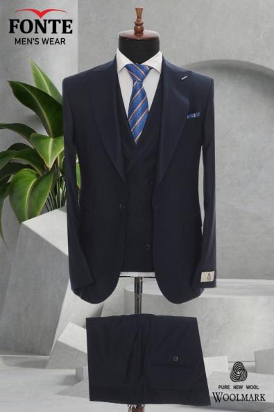 men's suit with vest