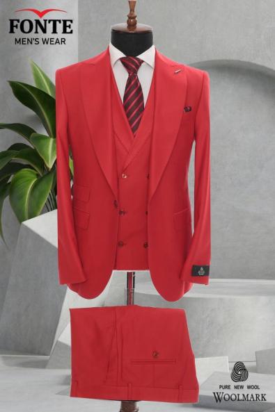 men's suit with vest