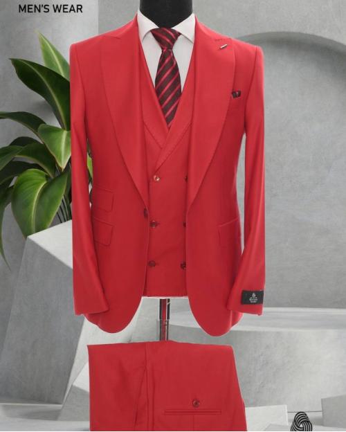 men's suit with vest