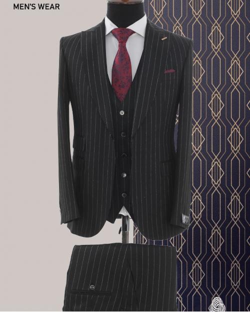 men's suit with vest