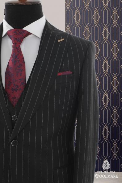 men's suit with vest