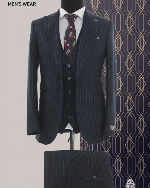 men's suit with vest