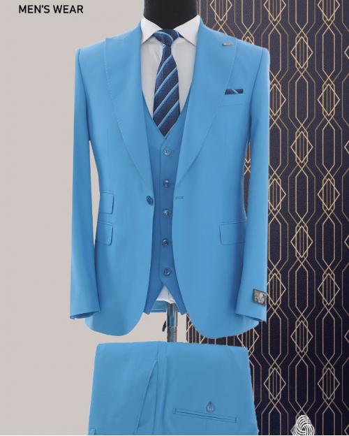 men's suit with vest