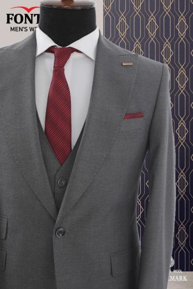 men's suit with vest