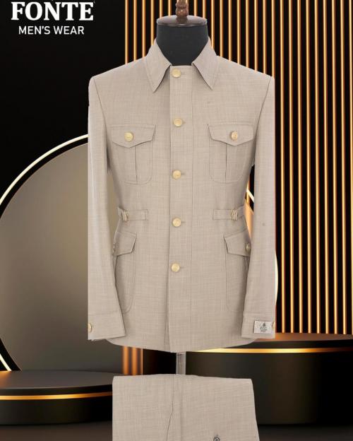 men's safari suit