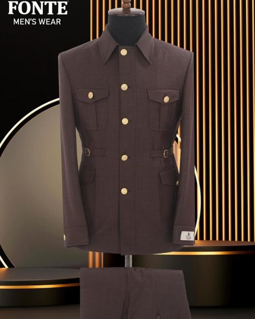 men's safari suit